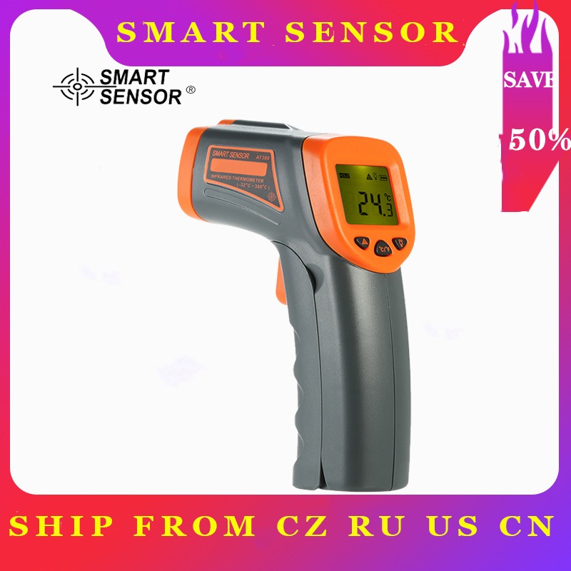 Smart Sensor Digital Non-contact Infrared Termometro Temperature Meter Industrial Infrared Thermometer