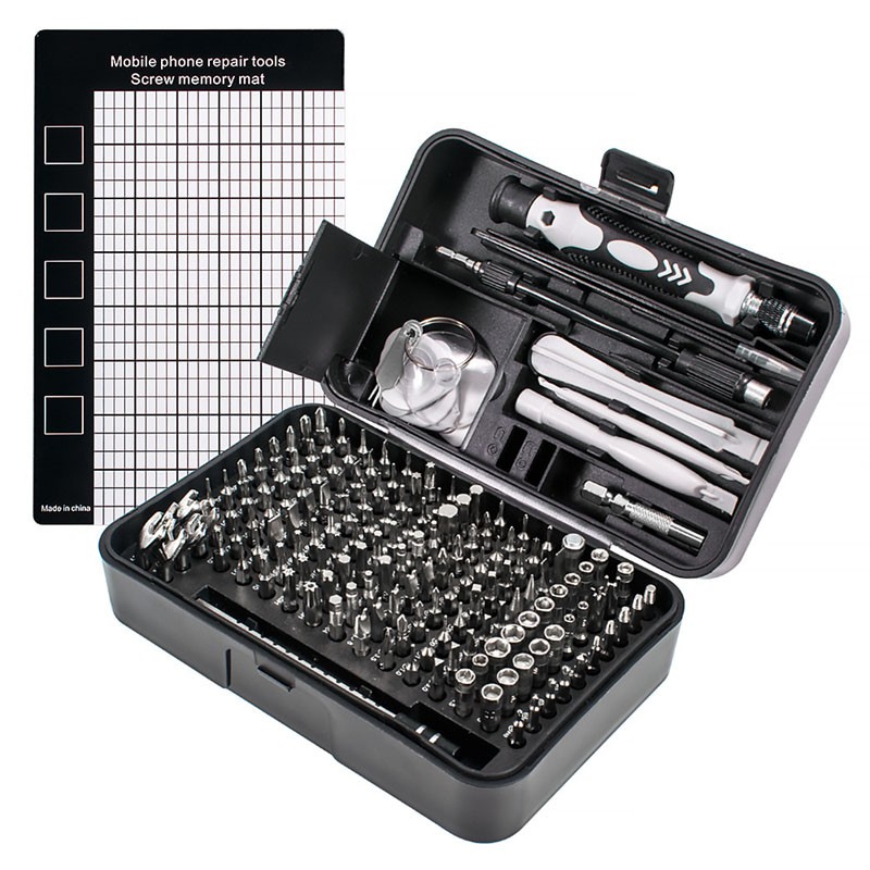 170 in 1 Magnetic Screwdriver Set Multifunction Precision Computer Camera Phone Repair Hand Tool Torx Hex Screw Bits Tools Box