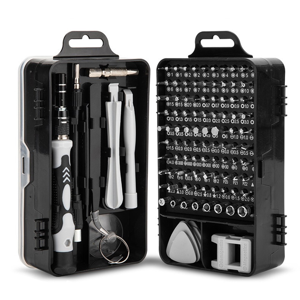 115 in 1 Screwdriver Set Magnetic Screwdriver Bit Torx Multi Mobile Phone Electronic Device Repair Tool Kit Hand Tool