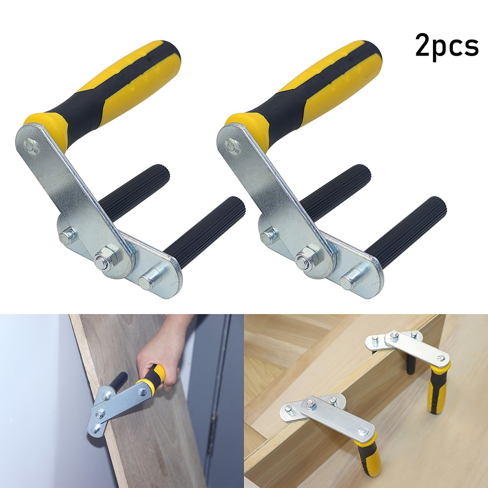 2pcs Gypsum Board Lifter 3 Claw Adjustable Gypsum Board Lifter Portable Ceramic Tile Plasterboard Glass Carrier Drywall Tools