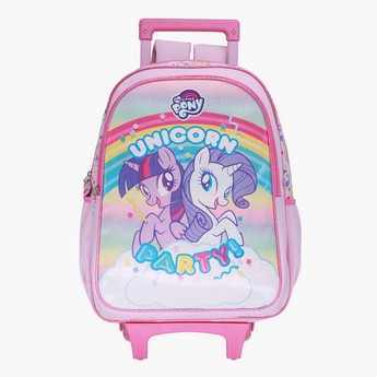 Unicorn Print Trolley Backpack - 18 inches