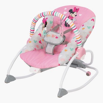 Disney Minnie Mouse Forever Bestie Infant to Toddler Rocker