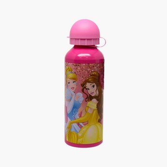 Disney Princess Print Water Bottle