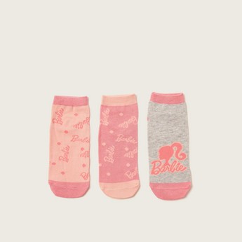 Barbie Print Socks - Set of 3