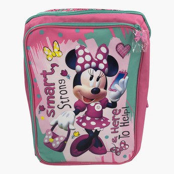 Disney Minnie Mouse Print Backpack with Adjustable Straps - 18 inches