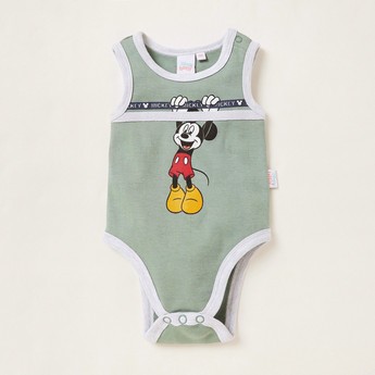 Mickey Mouse Sleeveless Bodysuit