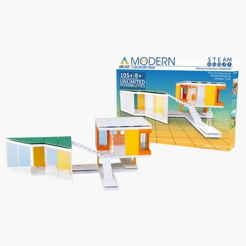 Arckit Mini Modern Colours 2.0 105-Piece Architect Model Kit