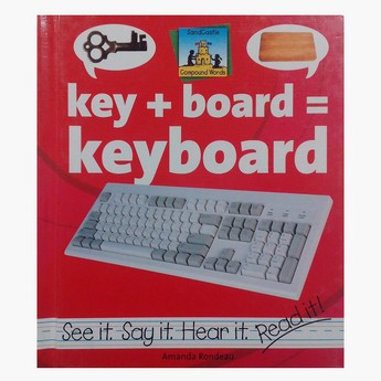 Key + Board = Keyboard Hardback Book