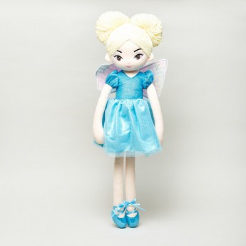 Juniors Doll with Blue Dress and Wings