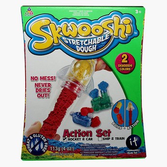 Skwooshi Assorted Stretchable Dough Action Set