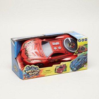 MotorShop Musictronic Battery Operated Racer Toy Car