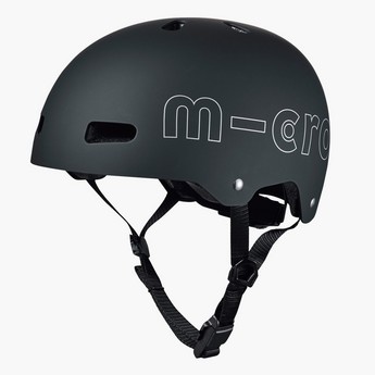 Micro Helmet with Adjustable Buckle Strap Closure