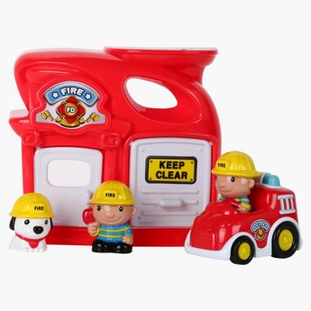 Keenway Mega City Fire Station Playset