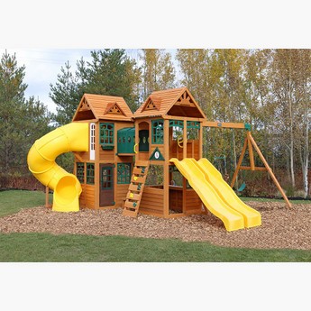 Kidkraft Kingsbridge Wooden Swing Playset