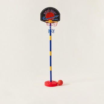 Juniors Adjustable Basketball Stand Playset