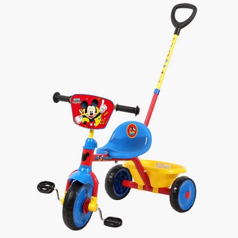 Disney Mickey Mouse Trike with Push Handle