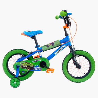 Spartan Hot Wheels Premium Bicycle - 14 inches