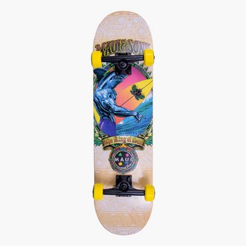 MAUI and Sons King Shark Printed Skateboard