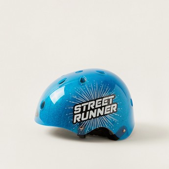 Street Runner Printed Multipurpose Helmet