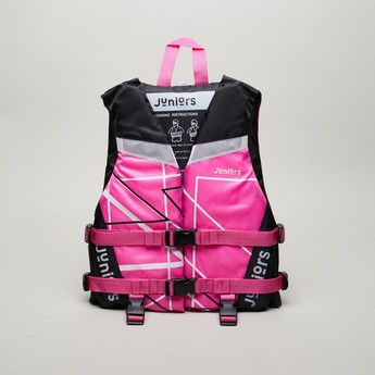 Juniors Printed Life Vest with Buckle Closure