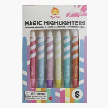 Tiger Tribe Magic Highlighters - Pack of 6