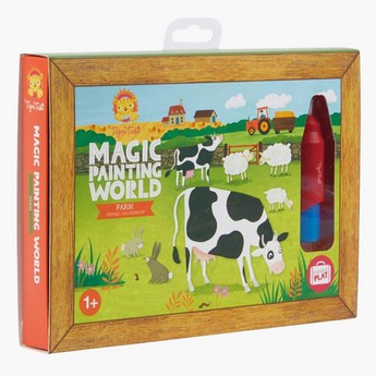 Tiger Tribe Farm Magic Painting World Set