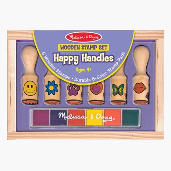 Melissa and Doug Happy Handle Stamp Set