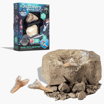 Discovery Shark Teeth Unearthed Mini Excavation Kit