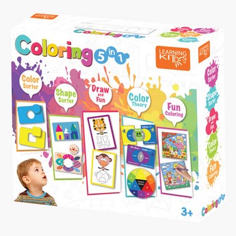 Learning KitDS 5-in-1 Coloring Package