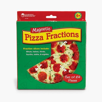 Learning Resources Magnetic Pizza Fractions