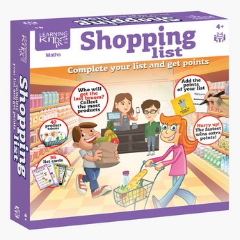 Learning KitDS Shopping List Game Set