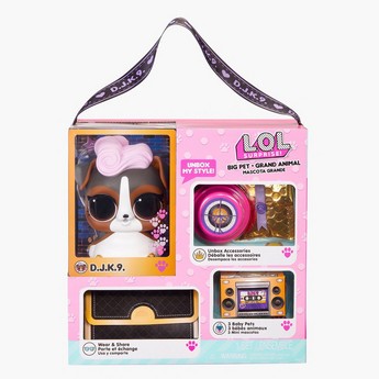 L.O.L. Surprise!  Big Pets D.J.K.9 Playset