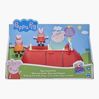 Hasbro Peppa Pig Family Red Car Playset