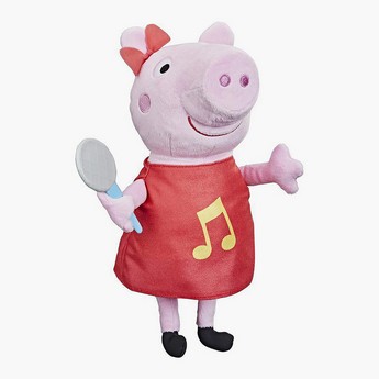 Hasbro Oink Along Songs Peppa Soft Toy - 11 inches