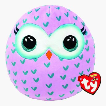 TY Squish-Boos Owl Soft Toy - 10 inches