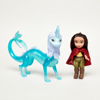 Raya & The Last Dragon Petit Raya and Dragon Figurine - 6 inches