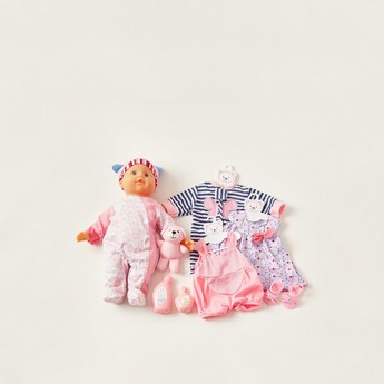 Juniors Early Days Dress up and Play Baby Doll - 40 cms