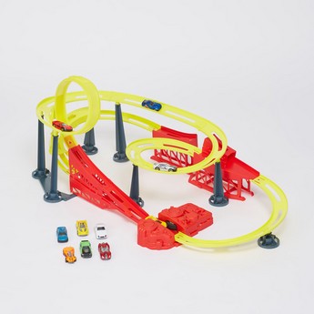 Teamsterz TYPHOON Playset with 10 Cars