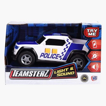 Teamsterz Small Light and Sound Police Pick Up Car Toy