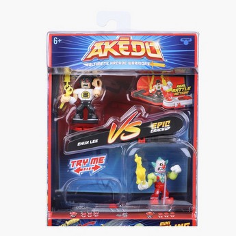 Akedo Ultimate Archade Warriors Versus Pack Playset