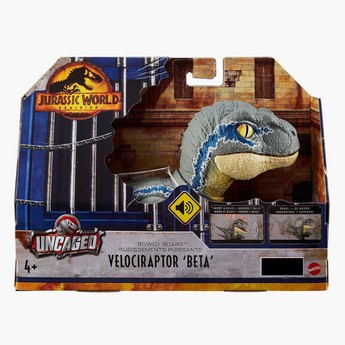 Jurassic World Uncaged Rowdy Roars Velociraptor