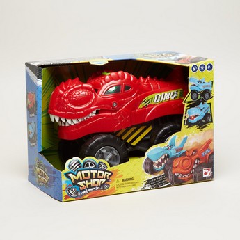 MotorShop T-Rex Battery Operated Toy Truck