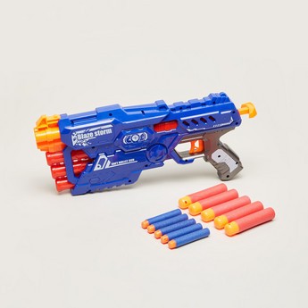 Blaze Storm Manual Soft Bullet Dart Gun Toy Set