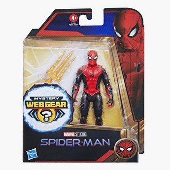 Spider-Man 3 Action Figurine with Mystery Web Gear Armour - 6 inches