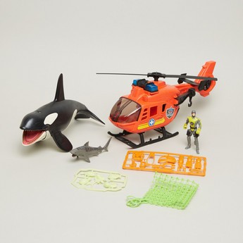 Wild Quest Killer Whale Rescue Playset