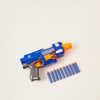 Blaze Storm Battery Operated Soft Dart Gun with 40-Piece Dart Bullets