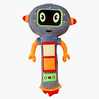 Happy Hop Buddy Guard Robot Met Seatbelt Pillow