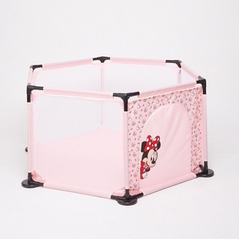 Disney Minnie Mouse Print Baby Game Fence