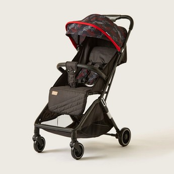 Moon Auto-Fold Stroller - Feather Black