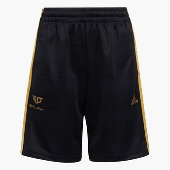 adidas Printed Mid-Rise Shorts with Elasticated Closure